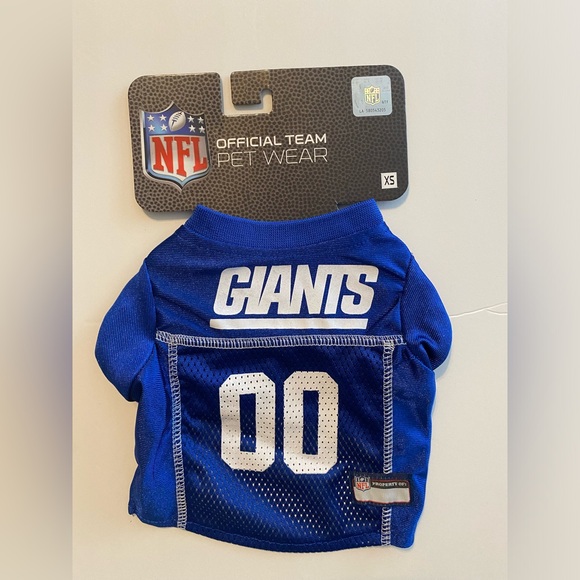 NFL Team Jersey Pet Ware New York Giants Dog /Cat  Mesh Jersey XS - Picture 1 of 4
